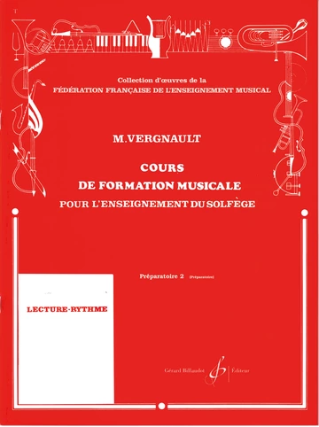 Cours de formation musicale pour l&amp;#039;enseignement du solfège. Préparatoire 2 Visual